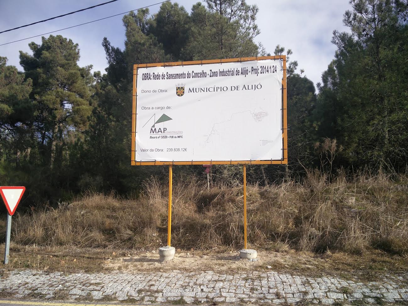 REDE DE SANEAMENTO DA ZONA INSDUSTRUIAL DE ALIJÓ 